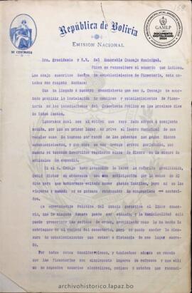 Resolución Municipal ; Asunto: Pide se reconsidere el acuerdo que indica.; Lugar: Cementerio General ; Unidad Receptora: H. Concejo Municipal; Solicitante: Zamorano, Justo