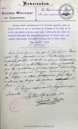 Resolución Municipal ; Asunto: Hace presente y pide autorización interesada, previo informe del Ingeniero; Estado: Solicitud por segunda vez aceptada mediante Resolución; Unidad Receptora: H. Concejo Municipal; Solicitante: Velasco, Modesto