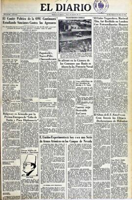 El Diario, edición del 17 de marzo de 1953