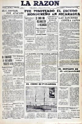 La Razón, edición del 5 de octubre de 1937