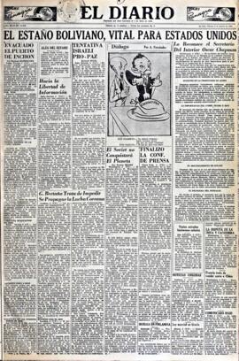 El Diario, edición del 5 de enero de 1951