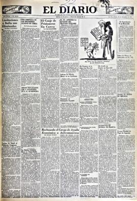 El Diario, edición del 22 de diciembre de 1951