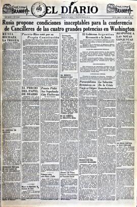 El Diario, edición del 5 de junio de 1951