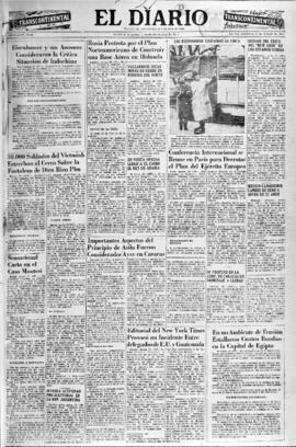 El Diario, edición del 21 de marzo de 1954