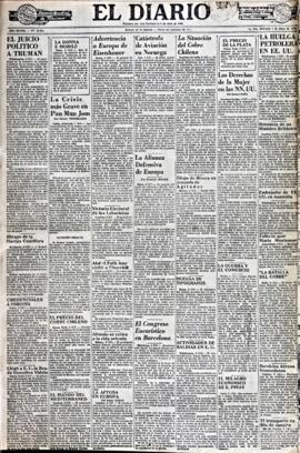 El Diario, edición del 7 de mayo de 1952