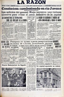La Razón , edición del 18 de febrero de 1937