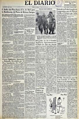 El Diario, edición del 7 de febrero de 1953