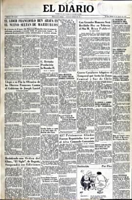 El Diario, edición del 22 de agosto de 1953