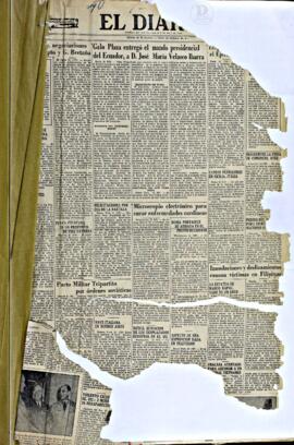 El Diario, edición del 1 de septiembre de 1952