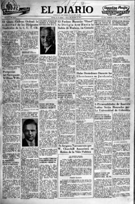 El Diario, edición del 17 de octubre de 1954