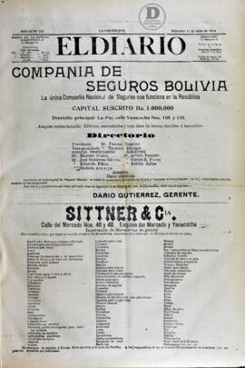 El Diario, edición del 11 de julio de 1906