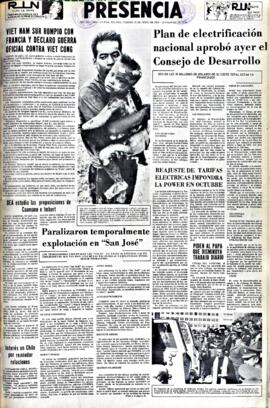 Presencia, edición del 25 de junio de 1965