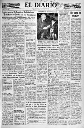 El Diario, edición del 16 de enero de 1954