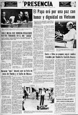 Presencia, edición del 5 de octubre de 1966