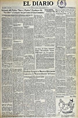 El Diario, edición del 3 de febrero de 1953