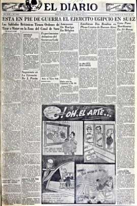 El Diario, edición del 14 de octubre de 1951