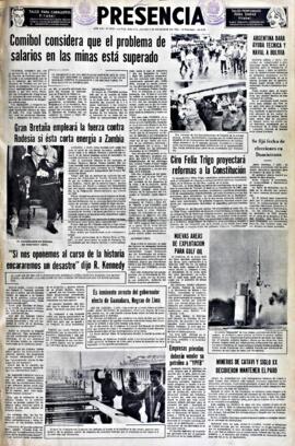 Presencia, edición del 2 de diciembre de 1965