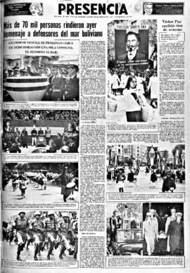 Presencia, edición del 24 de marzo de 1966