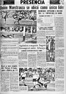 Presencia, edición del 22 de agosto de 1966