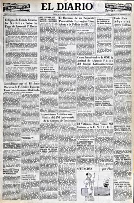 El Diario, edición del 23 de septiembre de 1953