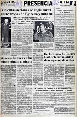 La Razón, edición del 24 de mayo de 1965