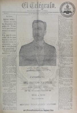 El Telegrafo, edición del 3 de julio de 1895