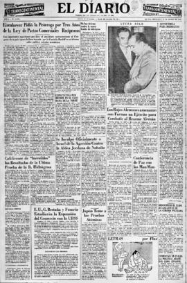 El Diario, edición del 31 de marzo de 1954