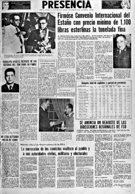 Presencia, edición del 7 de julio de 1966