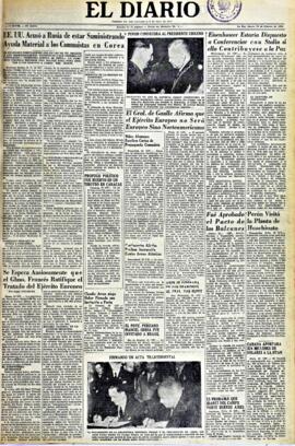 El Diario, edición del 26 de febrero de 1953