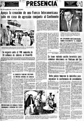 Presencia, edición del 4 de septiembre de 1966