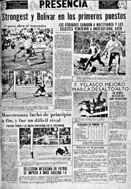 Presencia, edición del 30 de mayo de 1966