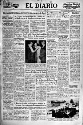 El Diario, edición del 9 de diciembre de 1954