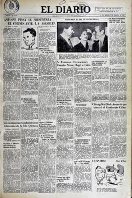El Diario, edición del 8 de febrero de 1955
