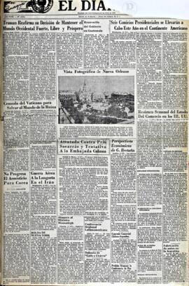 El Diario, edición del 16 de marzo de 1952