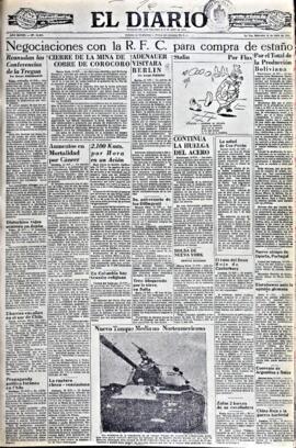 El Diario, edición del 16 de julio de 1952