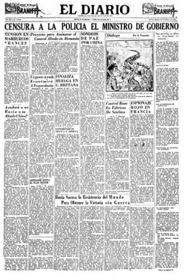 El Diario, edición del 24 de febrero de 1951