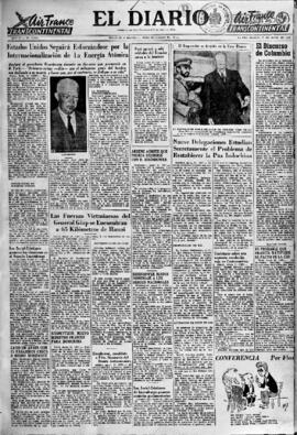 El Diario, edición del 1 de junio de 1954