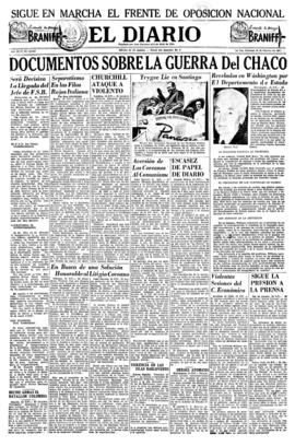 El Diario, edición del 25 de febrero de 1951