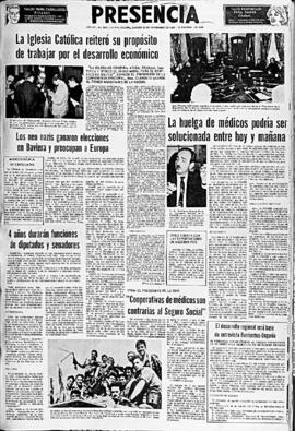 Presencia, edición del 22 de noviembre de 1966