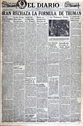 El Diario, edición del 3 de junio de 1951