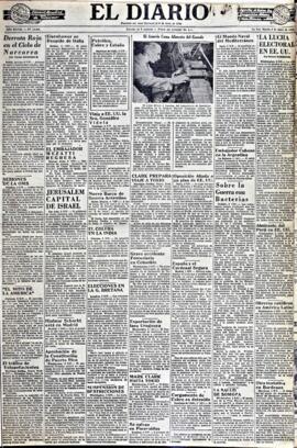 El Diario, edición del 6 de mayo de 1952