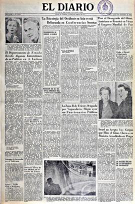 El Diario, edición del 8 de diciembre de 1952