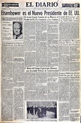 El Diario, edición del 5 de noviembre de 1952