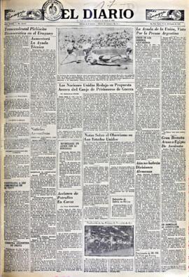 El Diario, edición del 17 de diciembre de 1951