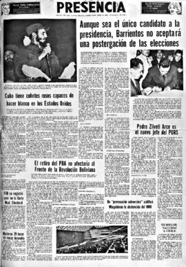 Presencia, edición del 23 de abril de 1966
