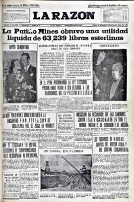 La Razón, edición del 26 de abril de 1936