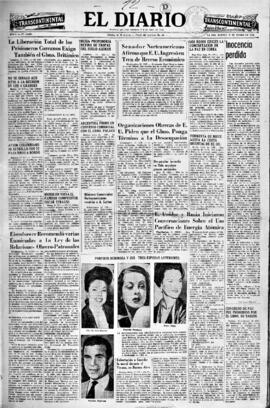 El Diario, edición del 12 de enero de 1954