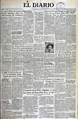 El Diario, edición del 19 de mayo de 1953
