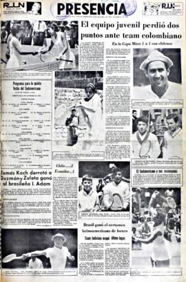 Presencia, edición del 13 de octubre de 1965