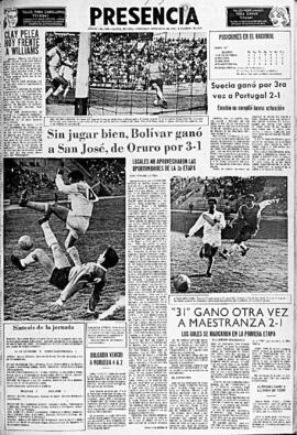 Presencia, edición del 14 de noviembre de 1966